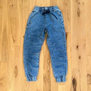 Tipton denim joggers, size XS